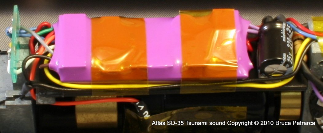 Atlas HO SD35 Sound - decoder detail